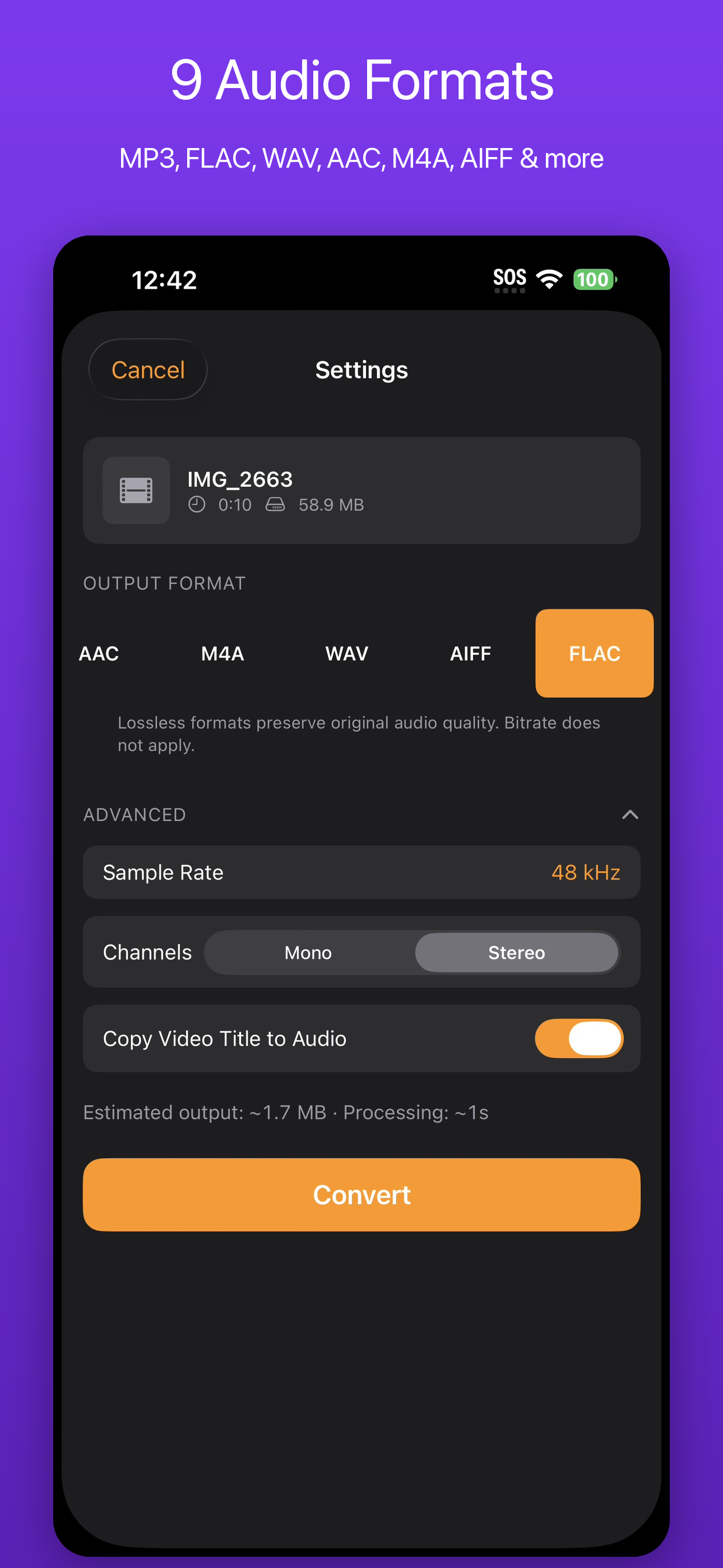LudyVAC waveform trim editor